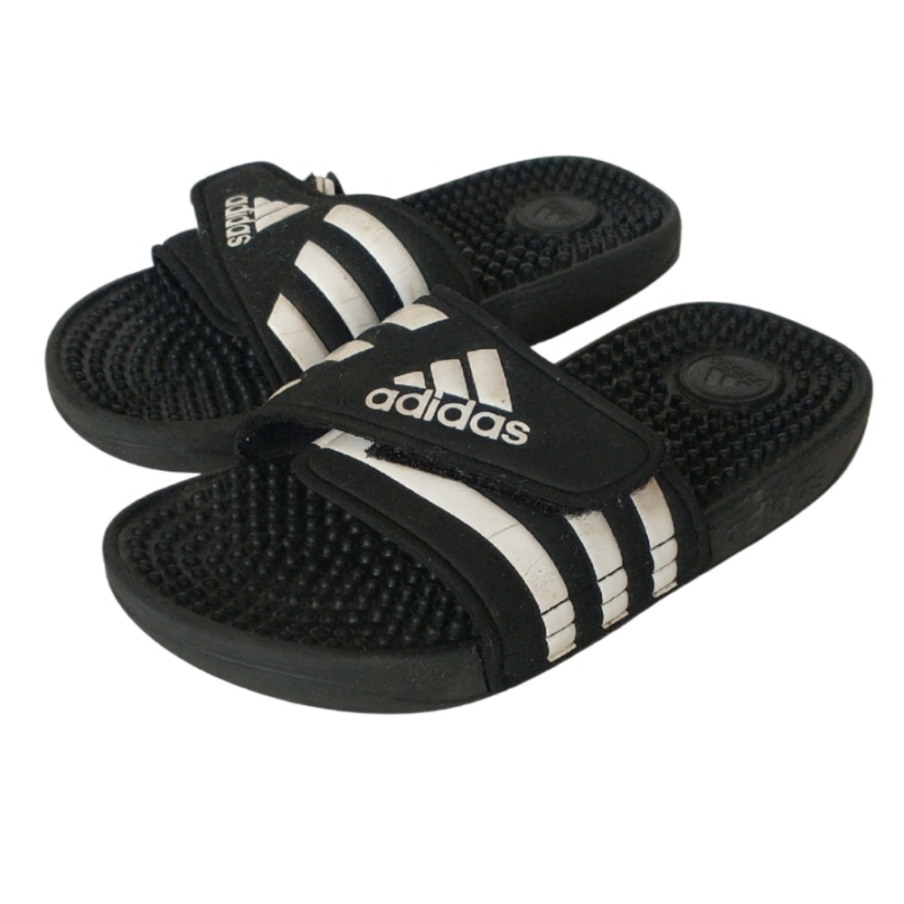 Adidas Black Shoe Label